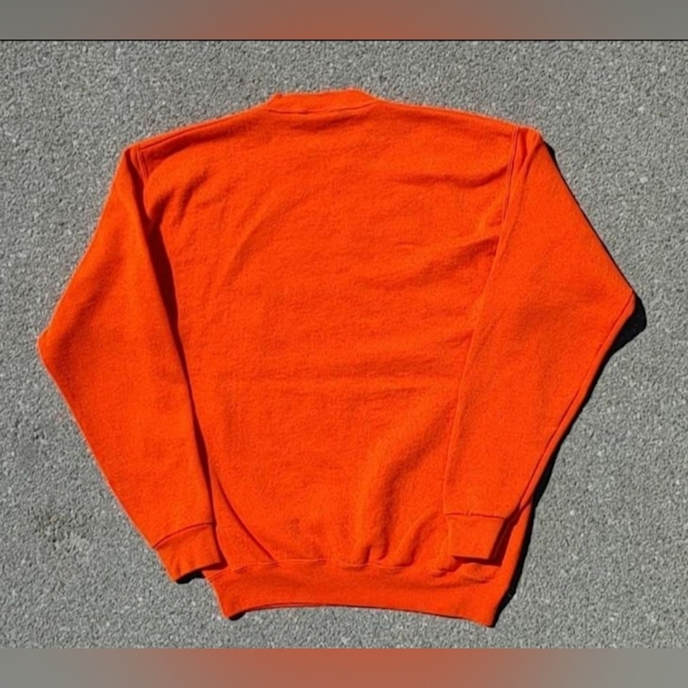 Vtg 1990s NCAA Syracuse Orangemen Made in USA Crew Neck Sweatshirt (L) - Picture 3 of 9